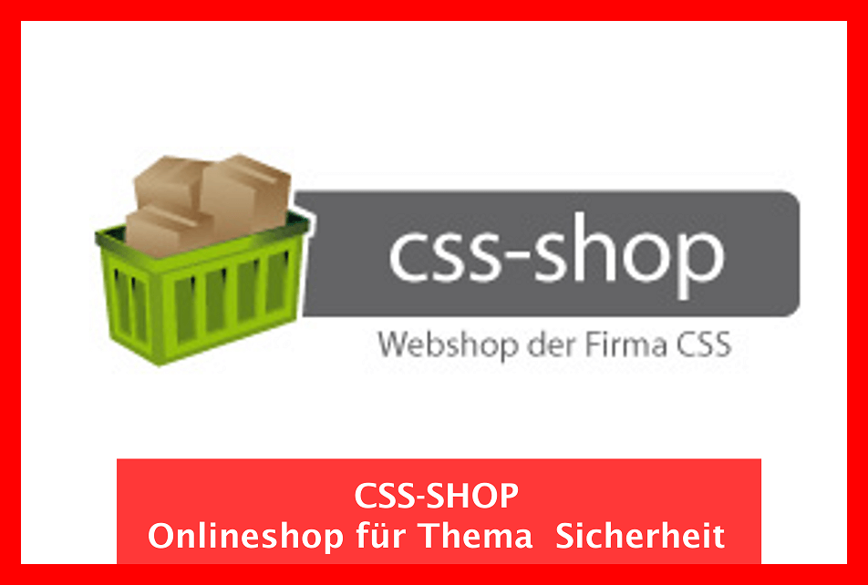 CSS-SHOP WEBSHOP ALARM4YOU Wien